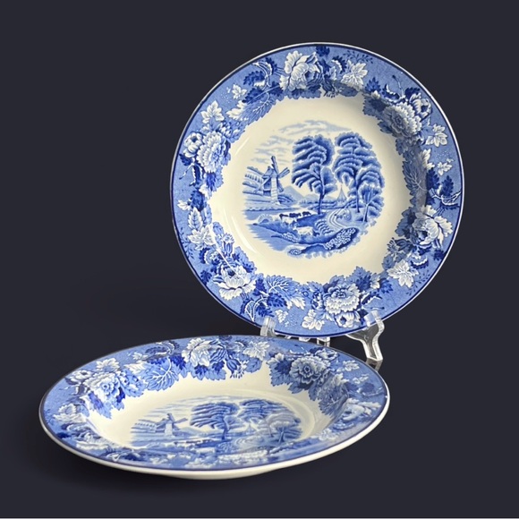 【Enoch Wood's】2点 Wood & Sons | Dining | 2 Enoch Woods English Scenery Woods Ware 9
